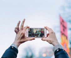 Dia 20 de novembro tem oficina de como filmar e editar com o celular. As inscrições estão abertas.