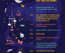 Programação Uma noite no MON 2019