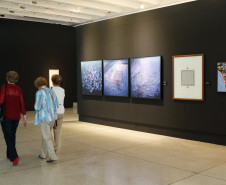 Exposição Luz ≅ Matéria do MON agora disponível na plataforma Google Arts & Culture. Foto Antonio More