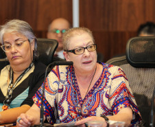 O vice-governador Darci Piana recebeu nesta quarta-feira (11) representantes da classe artística e cultural do Estado no Palácio Iguaçu. Foto Geraldo Bubniak/AEN