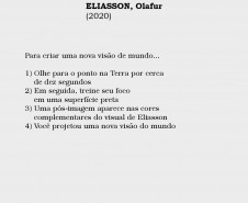 Para criar uma nova visão de mundo