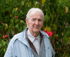 O pintor Mário Rubinski