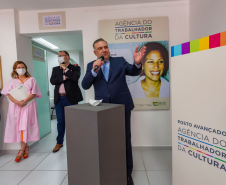 Lançamento da Agência do Trabalhador da Cultura do Paraná