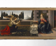A Anunciação de Da Vinci