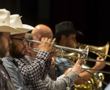 Músicos da Orquestra Sinfônica do Paraná