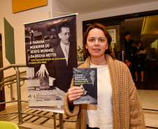 Governador prestigia lançamento de livro sobre Bento Munhoz da Rocha Netto