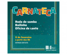 Biblioteca Pública promove evento pré-Carnaval com roda de samba e atividades para crianças