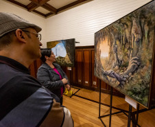 Exposição "Espeleo Artes Visuais" na Casa Gomm -