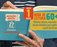 Biblioteca Pública abre inscrições para projeto literário voltado ao público 60+