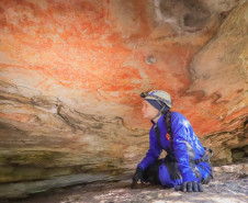 Cervos, araucárias e humanos: a pré-história do Paraná está nas paredes de Piraí do Sul