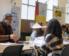 Agência do Trabalhador da Cultura – Posto Avançado leva mutirão de emprego a evento de inclusão no MON