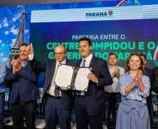 Paraná firma parceria com Centre Pompidou para construção do Museu Internacional de Arte de Foz do Iguaçu