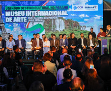Paraná firma parceria com Centre Pompidou para construção do Museu Internacional de Arte de Foz do Iguaçu