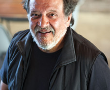 Luis Melo, ator paranaense e idealizador do Campo das Artes
