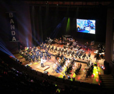 Na foto, Concerto PMPR