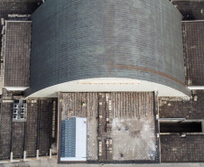 Com investimento de R$ 1,2 milhão, começa revitalização da cobertura do Teatro Guaíra