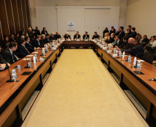 Apresentação da Fábrica de Ideais pelo governador do Paraná, Carlos Massa Ratinho Jr., e a empresa Audi.