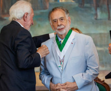 Com filme inspirado em Curitiba, Francis Ford Coppola é homenageado pelo Paraná