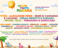 Titãs, Michel Teló, Sorriso Maroto e muito mais: Verão Maior Paraná terá 33 shows gratuitos