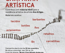 Tridimensionalidade do fio: conheça Ana Beatriz Artigas, a nova residente artística do Museu casa Alfredo Andersen