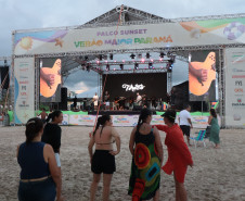 Pagode da banda Terezo e Campeonato Paranaense agitaram o Palco Sunset