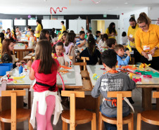 Programação de férias do MON tem oficinas e ações para o público infanto-juvenil e famílias