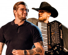 Gustavo Toledo e Gabriel abrem nesta terça a semana de shows no Palco Sunset em Caiobá