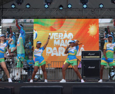 Temporada de shows gratuitos do Verão Maior começa com artistas paranaenses