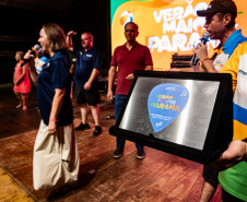 Pelo segundo ano consecutivo, Verão Maior Paraná ganha reconhecimento do ECAD por respeitar direitos autorais de artistas Foto: Kraw Penas/SEEC-PR
