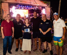 Pelo segundo ano consecutivo, Verão Maior Paraná ganha reconhecimento do ECAD por respeitar direitos autorais de artistas Foto: Kraw Penas/SEEC-PR