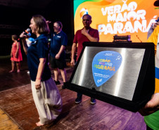 Pelo segundo ano consecutivo, Verão Maior Paraná ganha reconhecimento do ECAD por respeitar direitos autorais de artistas Foto: Kraw Penas/SEEC-PR