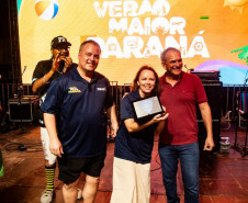 Pelo segundo ano consecutivo, Verão Maior Paraná ganha reconhecimento do ECAD por respeitar direitos autorais de artistas Foto: Kraw Penas/SEEC-PR