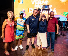 Pelo segundo ano consecutivo, Verão Maior Paraná ganha reconhecimento do ECAD por respeitar direitos autorais de artistas Foto: Kraw Penas/SEEC-PR