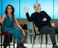 Tony Ramos e Denise Fraga apresentam "O Que Só Sabemos Juntos" no Guairão