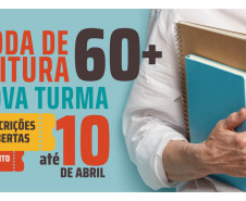 Biblioteca Pública abre inscrições para o projeto Roda de Leitura 60+
