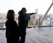 Na França, Paraná alinha concepção da parceria com o Pompidou para Foz do Iguaçu