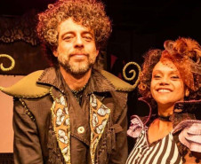 Guaíra recebe “Historieta”, obra com bonecos e mímica com Tim Burton como inspiração