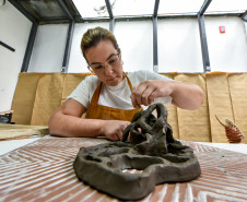 Academia Alfredo Andersen promove bate-papo com artistas Milena Celli e Elizabeth Titton