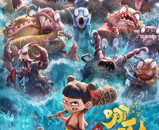 Ne Zha 2: O Menino Demônio Enfrenta o Mar.