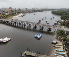 Ponte da Ilha dos Valadares será colorida com apoio do Estado e mutirão da comunidade 