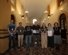Coordenação do Patrimônio Cultural participa de entrega de projeto de restauração da Igreja Matriz de Antonina