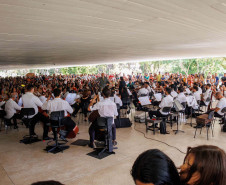 Projeto que leva Orquestra Sinfônica do Paraná para fora do Guaíra forma novas plateias