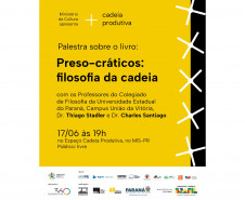 MIS-PR promove palestra sobre liberdade e dignidade no contexto do encarceramento