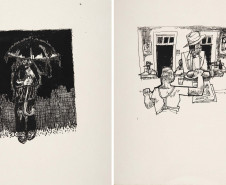 MON leva a Morretes exposição com 50 desenhos da coleção permanente de Poty Lazzarotto