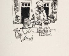 MON leva a Morretes exposição com 50 desenhos da coleção permanente de Poty Lazzarotto