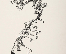 MON leva a Morretes exposição com 50 desenhos da coleção permanente de Poty Lazzarotto