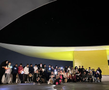 Edição gratuita: Museu Oscar Niemeyer promove “Uma Noite no MON” para alunos de Curitiba