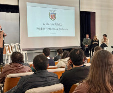 Audiência pública da PPP dos Prédios Históricos e Culturais promove a participação da comunidade
