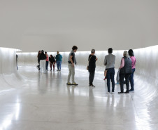 Visitação no Museu Oscar Niemeyer | MON nesta quarta-feira (23), em Curitiba