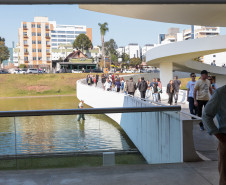 Visitação no Museu Oscar Niemeyer | MON nesta quarta-feira (23), em Curitiba